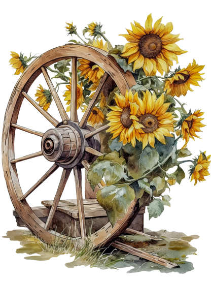 Sunflower Wheel